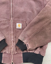 Load image into Gallery viewer, 1990s Carhartt Plum Hooded Work Jacket - Size Large
