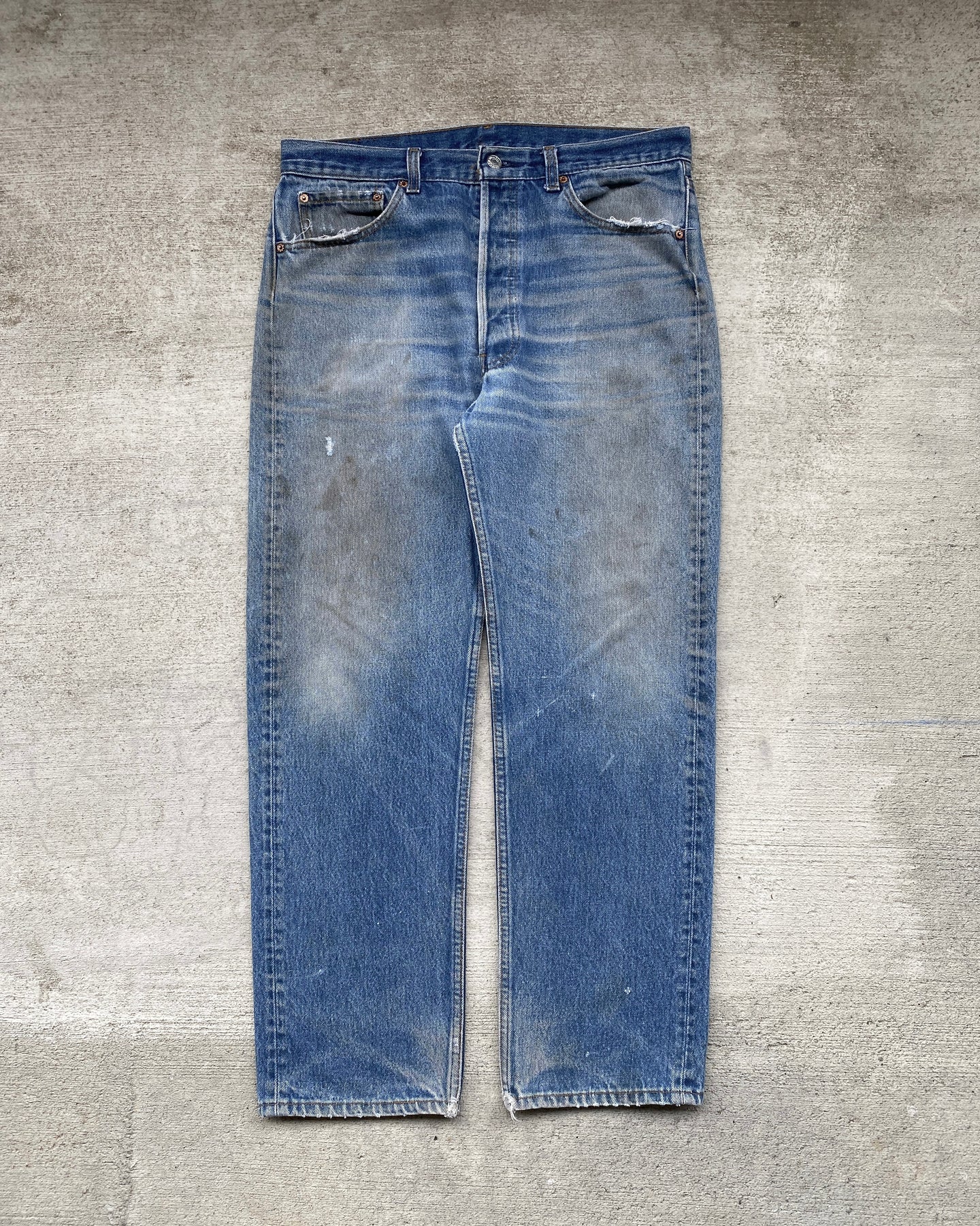 1990s Levi's Dirty Wash 501 - Size 34 x 29