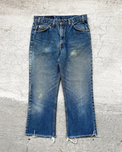 Load image into Gallery viewer, 1990s Levi&#39;s Cropped Worn In Orange Tab 517 - Size 34 x 25
