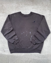 Load image into Gallery viewer, 1990s Carhartt Faded Charcoal Painter Crewneck - Size X-Large
