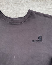Load image into Gallery viewer, 1990s Carhartt Faded Charcoal Painter Crewneck - Size X-Large
