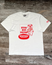 Load image into Gallery viewer, 1990s Hugs Not Drugs Single Stitch Tee - Size X-Large
