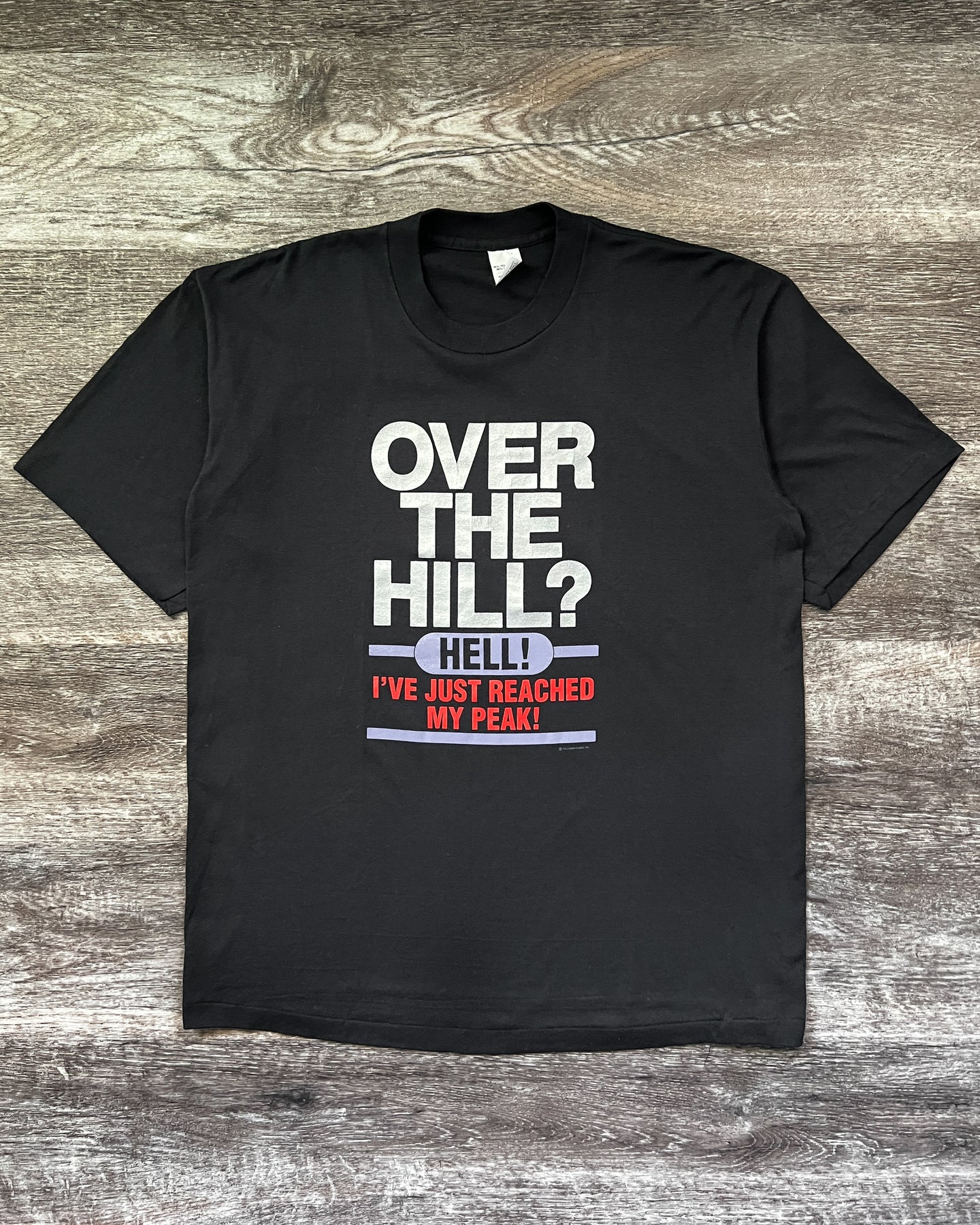 1990s Over The Hill Single Stitch Tee - Size X-Large