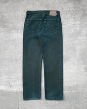Load image into Gallery viewer, 1990s Levi&#39;s Pine Green 501 - Size 32 x 30
