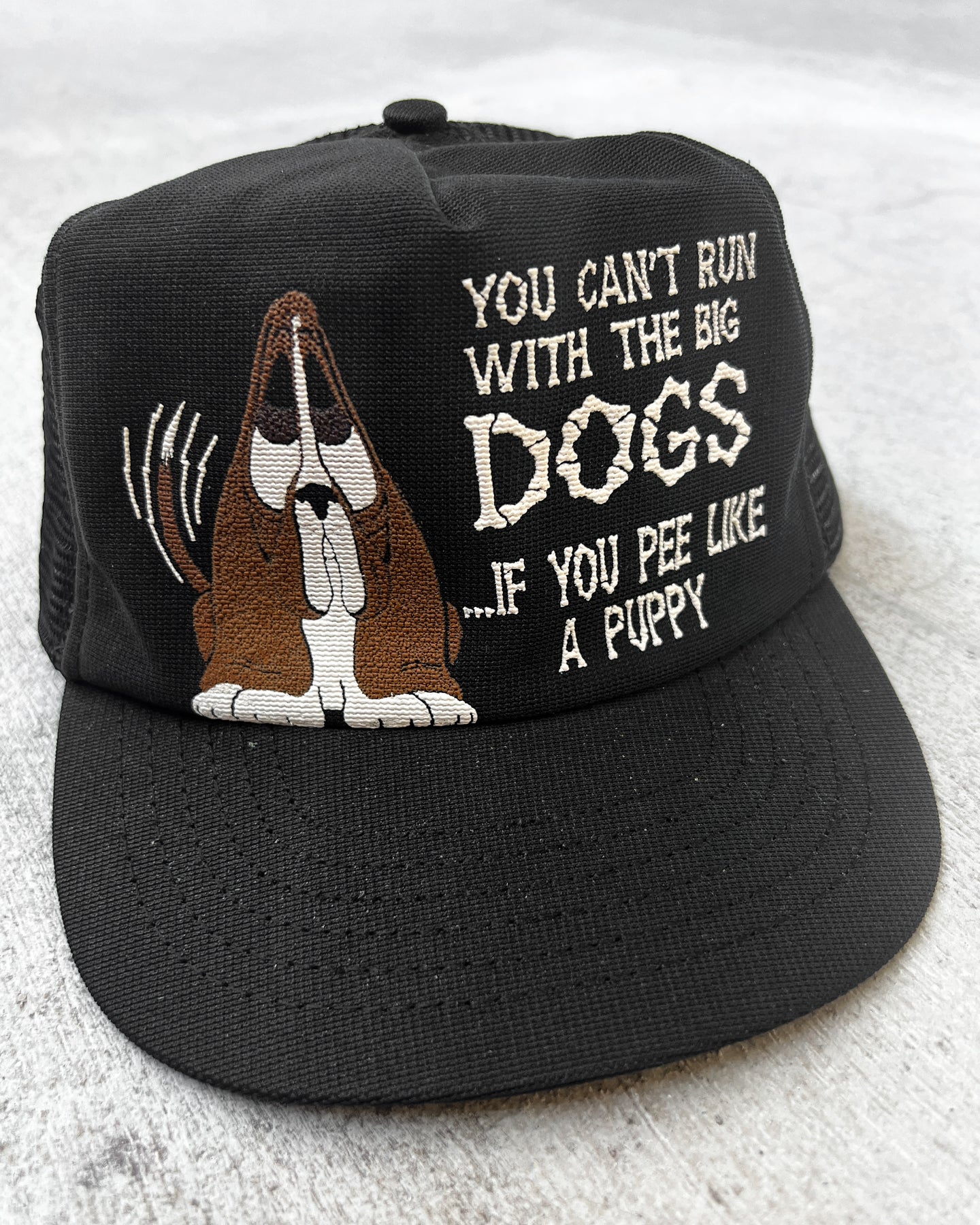 1980s Can't Run with The Dogs - One Size