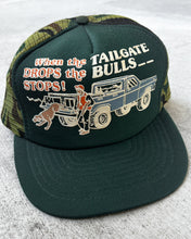 Load image into Gallery viewer, 1980s When The Tailgate Drops Came Snapback Trucker Hat - One Size
