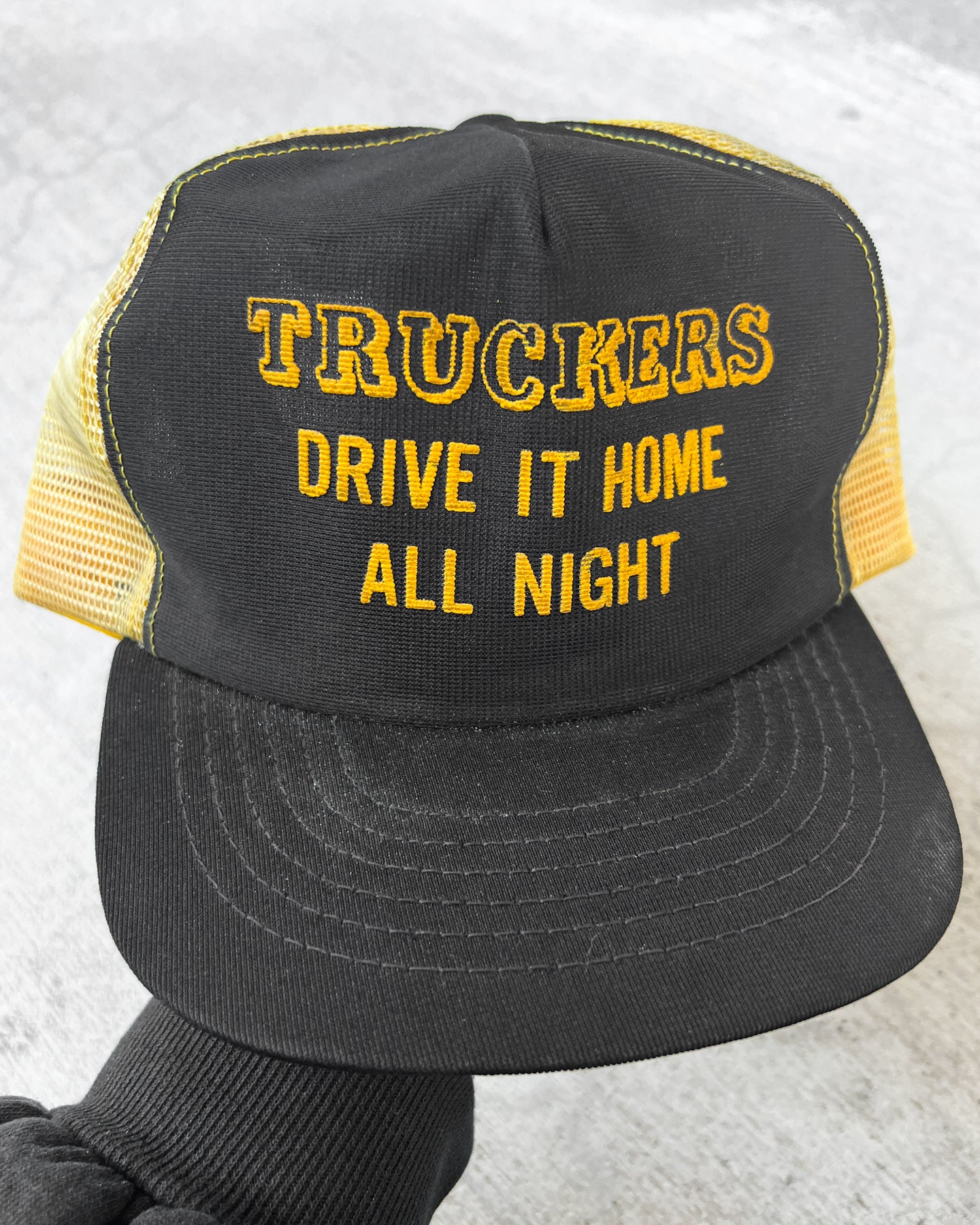 1980s Truckers Drive It Home Snapback Trucker - One Size