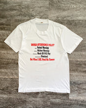 Load image into Gallery viewer, 1980s Unfair Attendance Policy Single Stitch Tee - Size Medium
