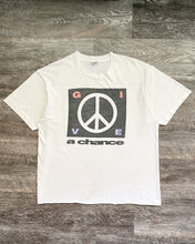 Load image into Gallery viewer, 1990s Give Peace A Chance Single Stitch Tee - Size X-Large
