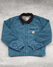 Load image into Gallery viewer, Carhartt Deep Turquoise Detroit Jacket - Size Medium

