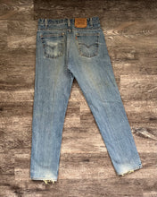 Load image into Gallery viewer, 1990s Levi&#39;s Well Worn Orange Tab 505 - Size 32 x 31
