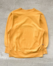 Load image into Gallery viewer, 1990s Champion Reverse Weave Gold Crewneck - Size Large
