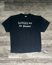 Load image into Gallery viewer, 1990s Tattoos are for Sissies Contrast Stitch Tee - Size X-Large
