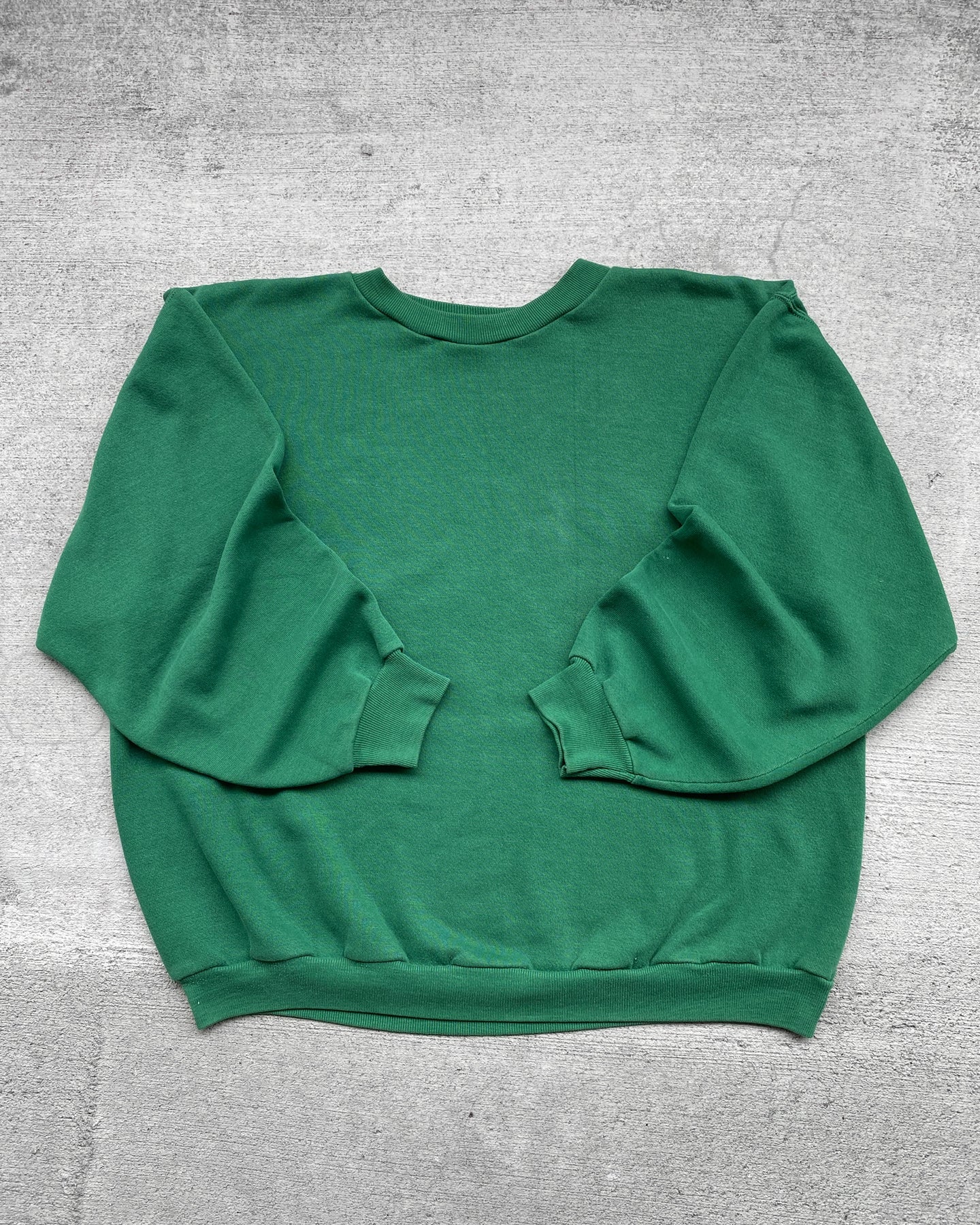1970s Russell Athletic Kelly Green Crewneck - Size X-Large