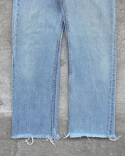 Load image into Gallery viewer, 1990s Levi&#39;s Light Wash 501 with Raw Hem - Size 31 x 29
