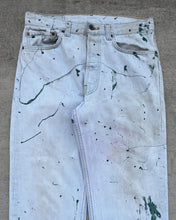 Load image into Gallery viewer, 1990s Levi&#39;s Bleached Painter 501 - Size 31 x 34
