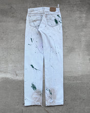 Load image into Gallery viewer, 1990s Levi&#39;s Bleached Painter 501 - Size 31 x 34
