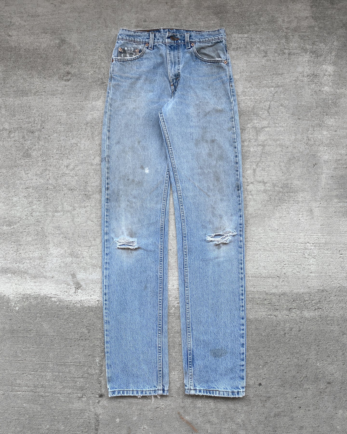 1990s Levi's Dirty and Distressed 505 - Size 29 x 35