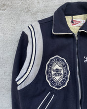 Load image into Gallery viewer, 1974 Polmyra &quot;Linda&quot; Chainstitch Midnight Varsity Jacket with Talon Zip - Size
