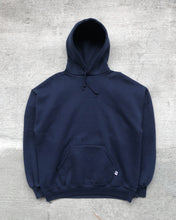 Load image into Gallery viewer, 1990s Russell Athletic Navy Hoodie - Size X-Large
