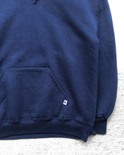 Load image into Gallery viewer, 1990s Russell Athletic Navy Hoodie - Size X-Large
