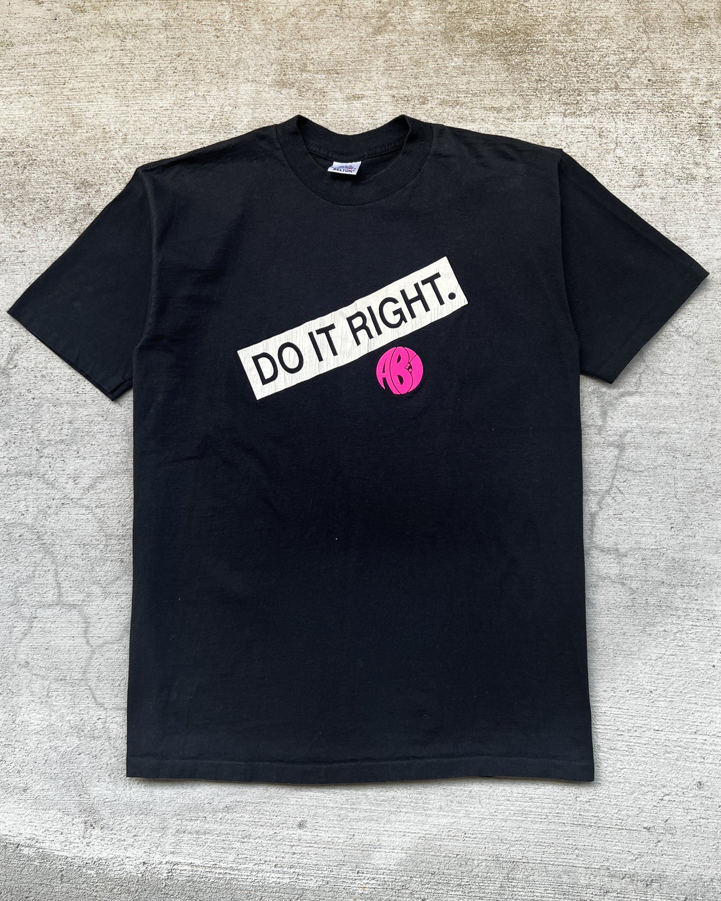 1990s Do It Right Single Stitch Tee - Size X-Large