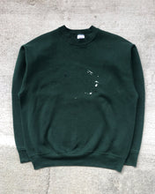 Load image into Gallery viewer, 1990s Forest Green Painter Crewneck - Size X-Large
