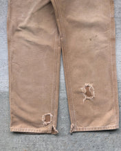 Load image into Gallery viewer, Carhartt Distressed Tan Carpenter Work Pants - 34 x 31
