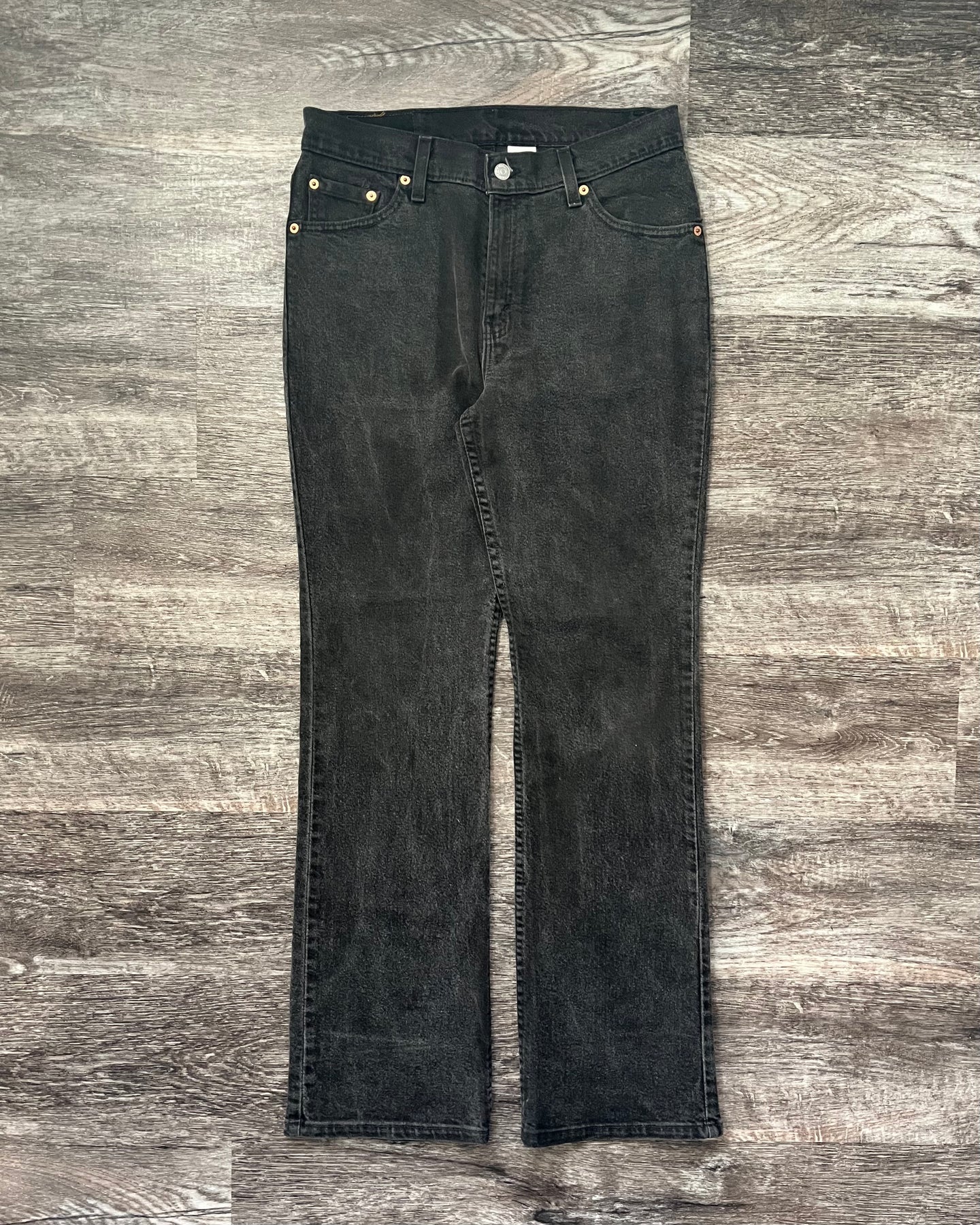 1990s Levi's Washed Black 517 - Size 30 x 31