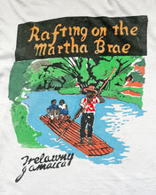 Load image into Gallery viewer, 1990s Soft White Rafting on the Martha Brae Portrait Single Stitch Tee - Size Large
