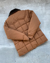 Load image into Gallery viewer, 1980s Burnt Orange Down Puffer Parka - Size X-Large
