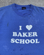 Load image into Gallery viewer, 1990s I Heart Baker School Distressed Single Stitch Tee - Size X-Large
