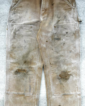 Load image into Gallery viewer, 1990s Distressed Carhartt Double Knee Faded Work Pants - Size 31 x 29
