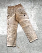 Load image into Gallery viewer, 1990s Distressed Carhartt Double Knee Faded Work Pants - Size 31 x 29
