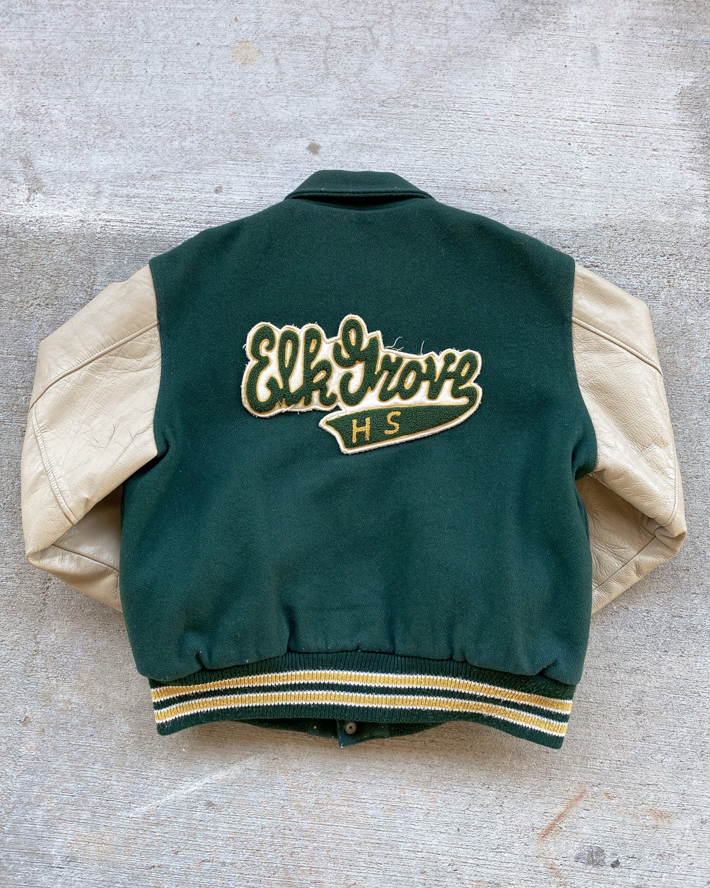 1971 Elk Grove High School Varsity Jacket - Size Large