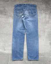 Load image into Gallery viewer, 1980s Levi&#39;s Distressed and Repaired Orange Tab 505 - Size 37 x 31
