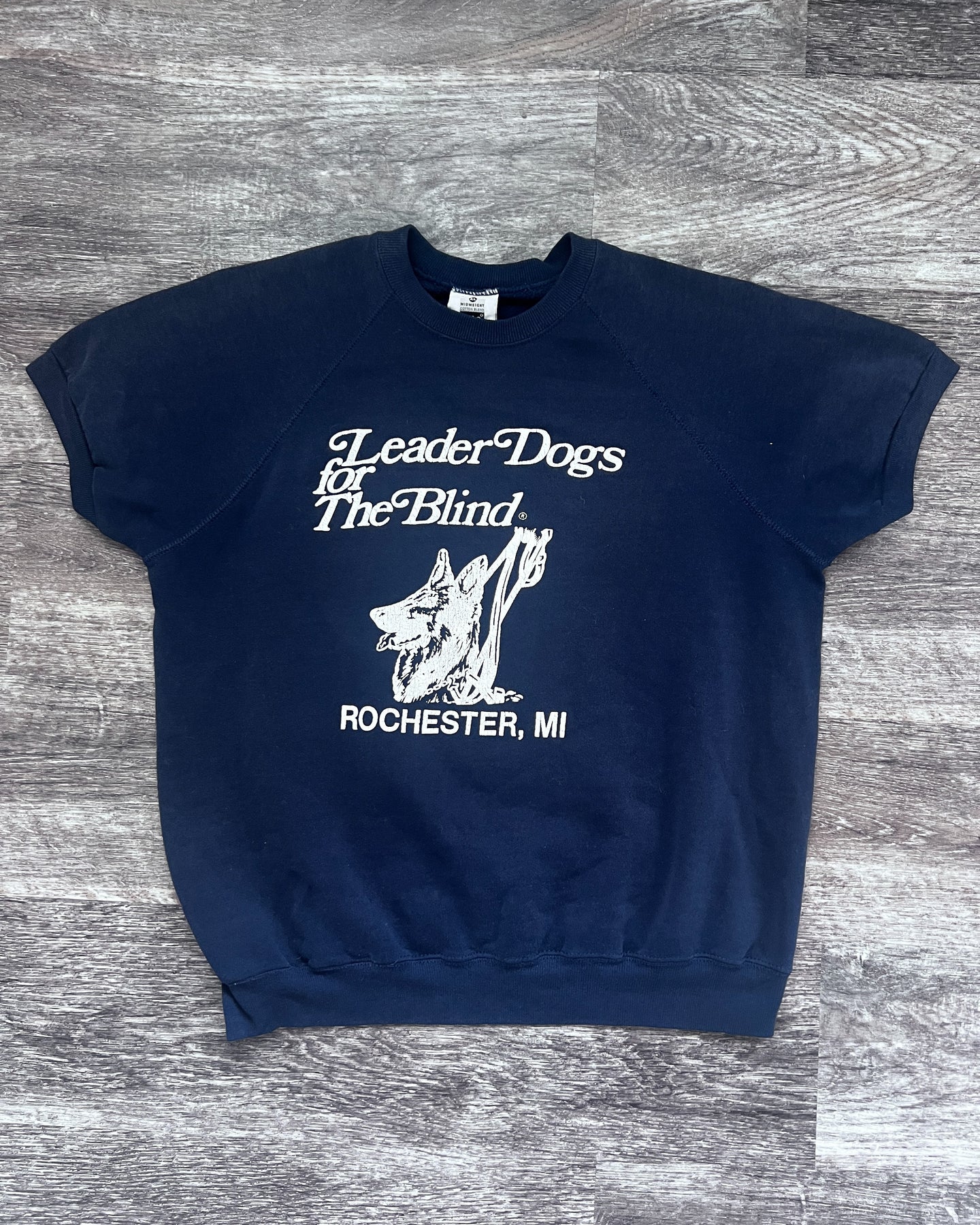 1990s Leader Dogs of the Blind Short Sleeve Crewneck - Size Large