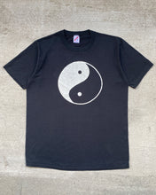 Load image into Gallery viewer, 1990s Black Yin Yang Single Stitch Tee - Size Large

