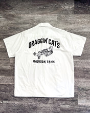 Load image into Gallery viewer, 1960s Draggin Cats Work Shirt - Size Large

