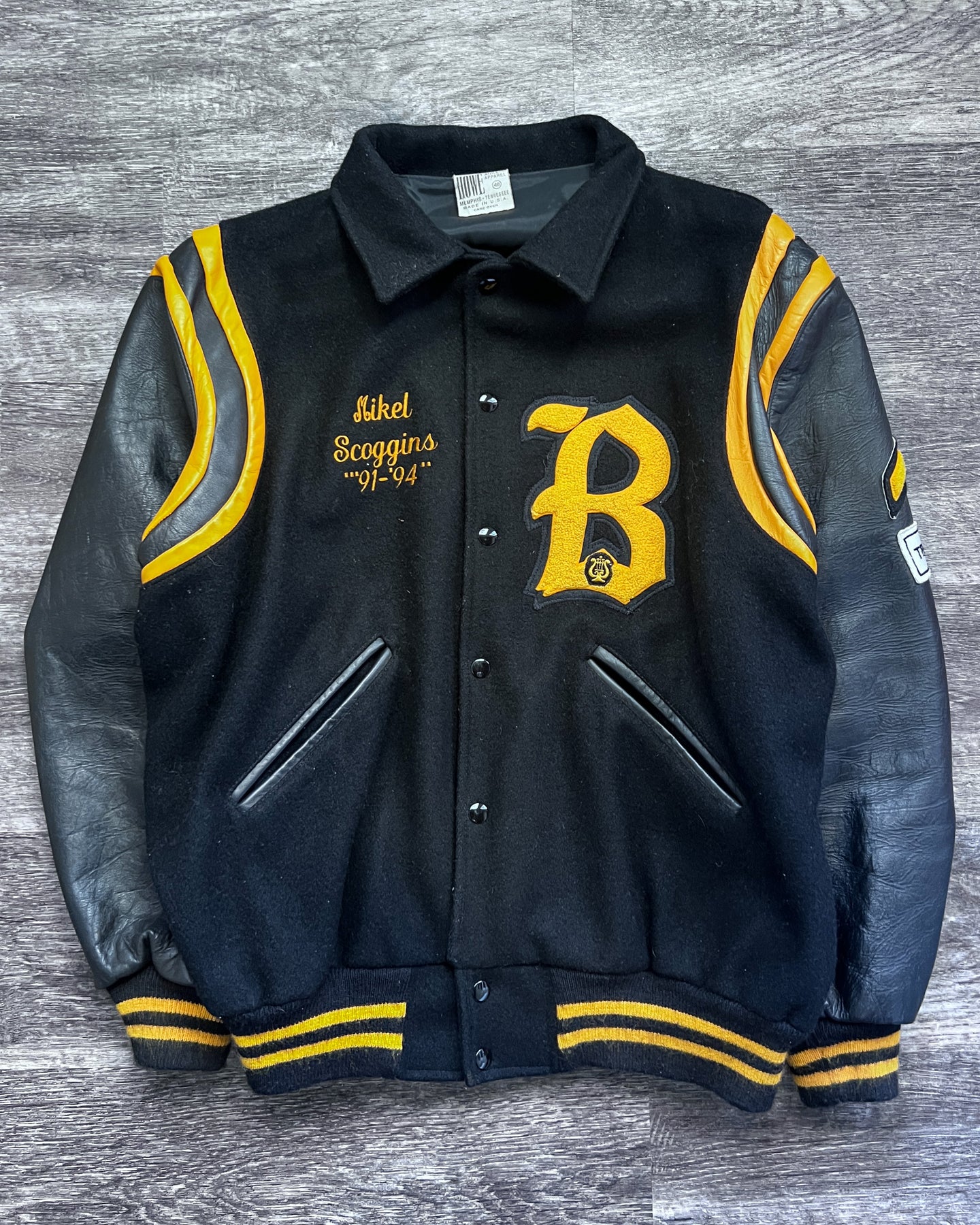 1990s Bradley Band Varsity Jacket - Size X-Large