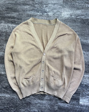 Load image into Gallery viewer, 1990s Tan Cardigan - Size Large
