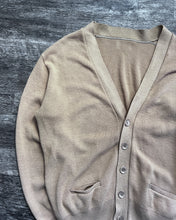 Load image into Gallery viewer, 1990s Tan Cardigan - Size Large
