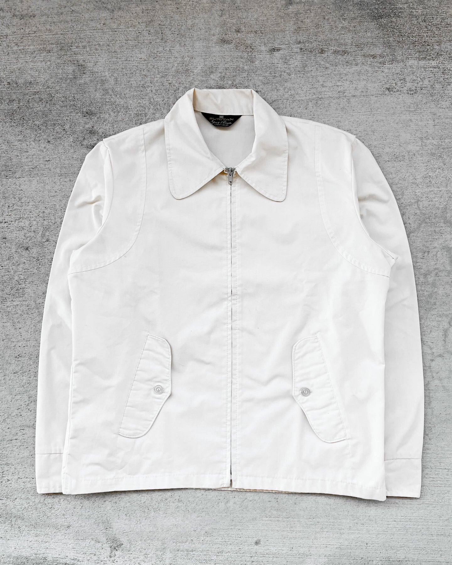 1960s Off-White Sportswear Work Jacket - Size Large