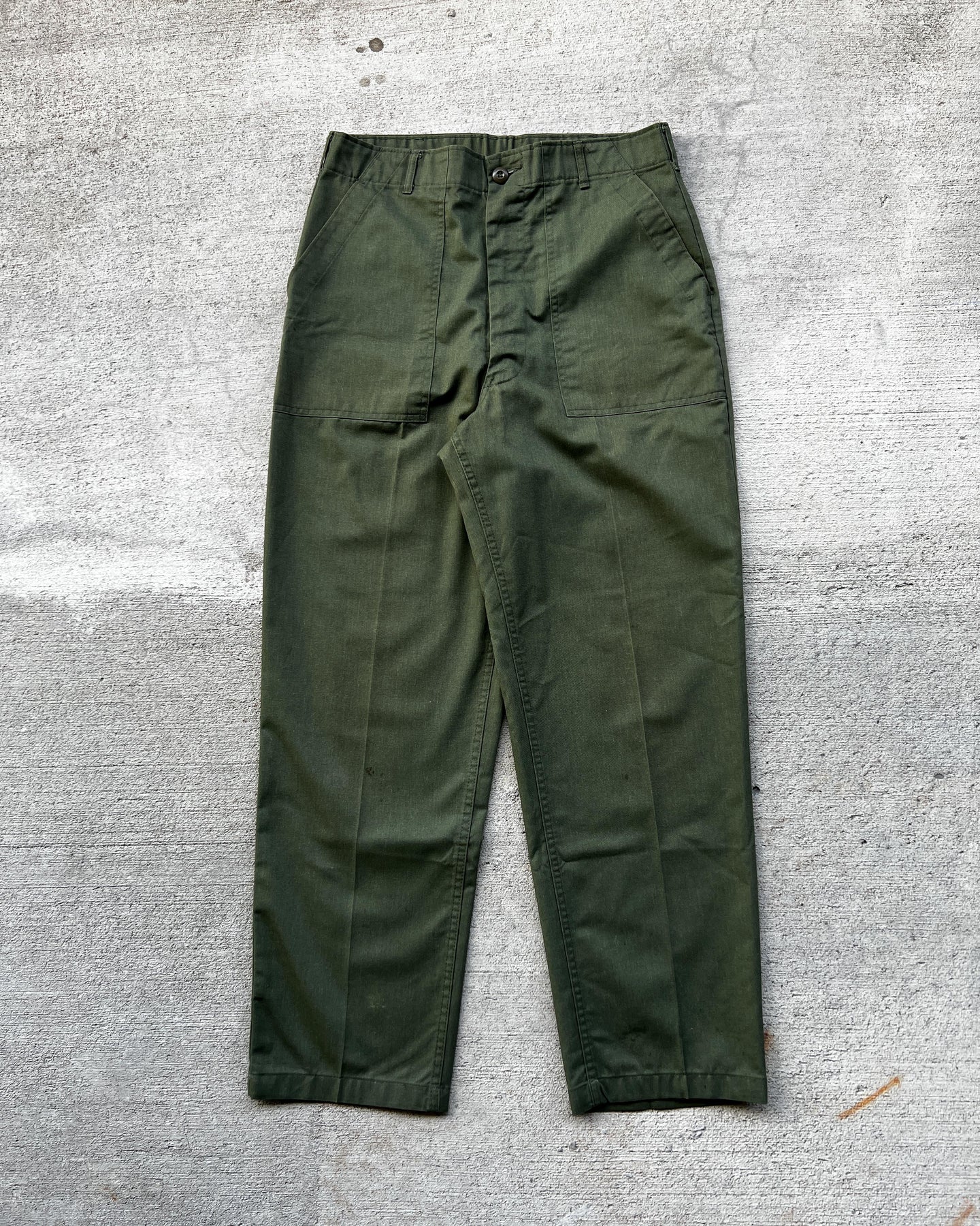 1970s OG-107 Fatigue Pants - Size 32 x 30