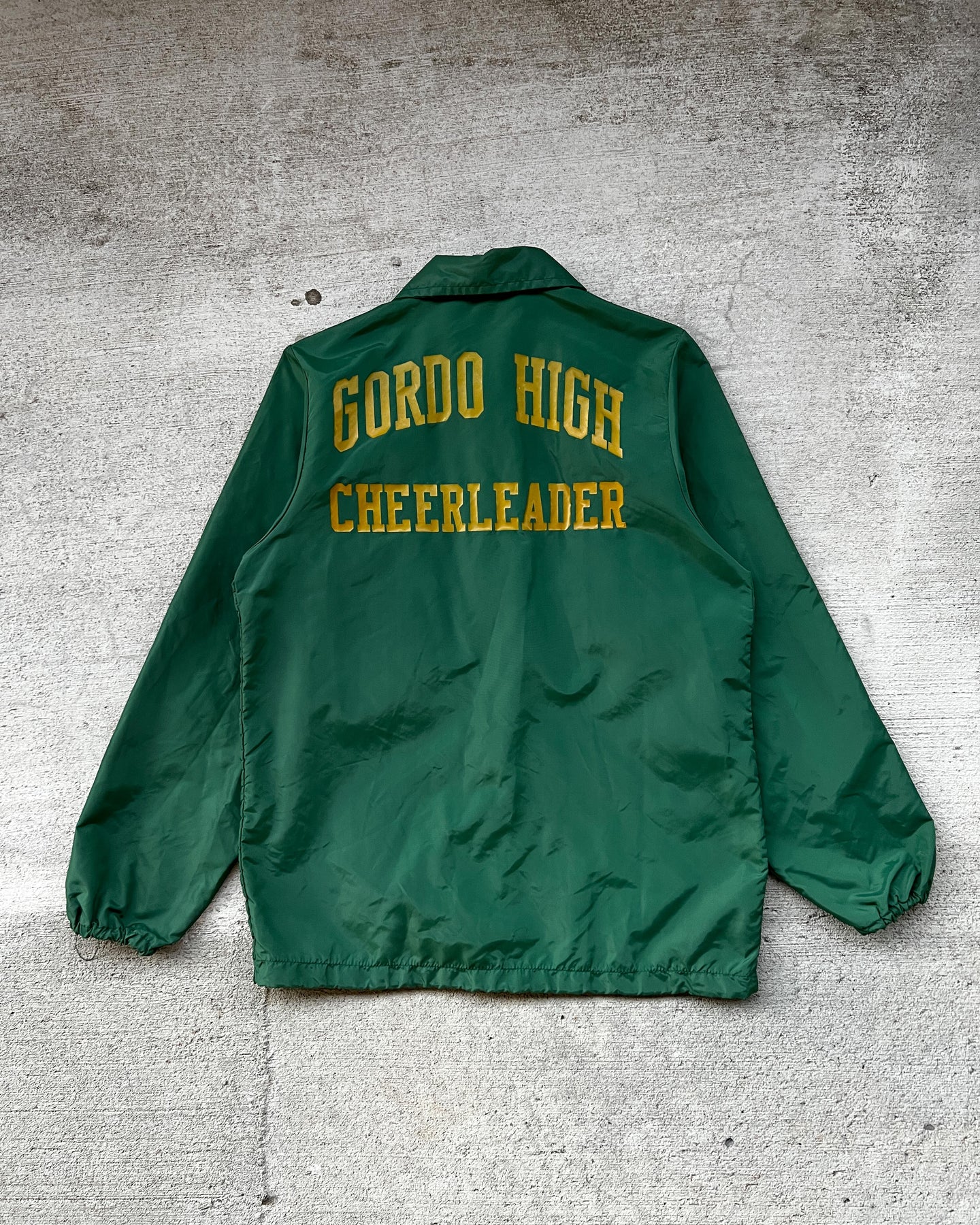 1970s Gordo High Cheerleader Coach Jacket - Size Large