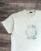 Load image into Gallery viewer, 1990s Peace Makers Ash Grey Single Stitch Tee - Size X-Large
