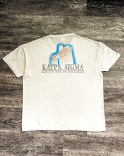Load image into Gallery viewer, 1990s Painter Kappa Sigma Rush Single Stitch Tan Tee - Size X-Large
