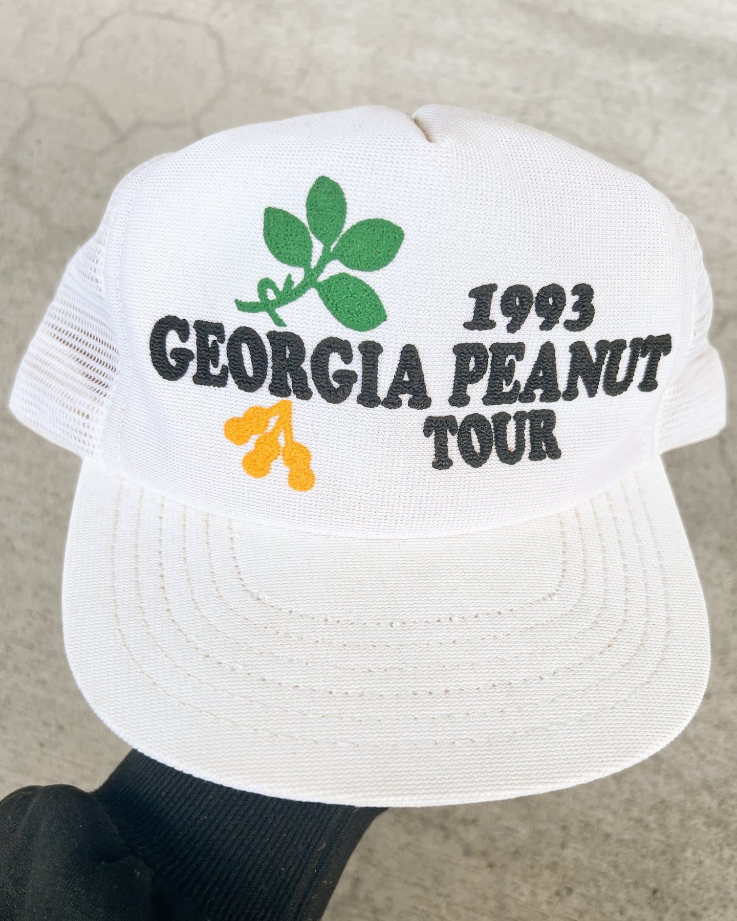 1990 Georgia Peanut Tour Snapback Trucker - One Size