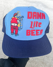 Load image into Gallery viewer, 1990s Damn Lite Beer Snapback Trucker - One Size
