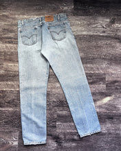 Load image into Gallery viewer, 1990s Levi&#39;s Mid Wash Orange Tab 505 - Size 36 x 32
